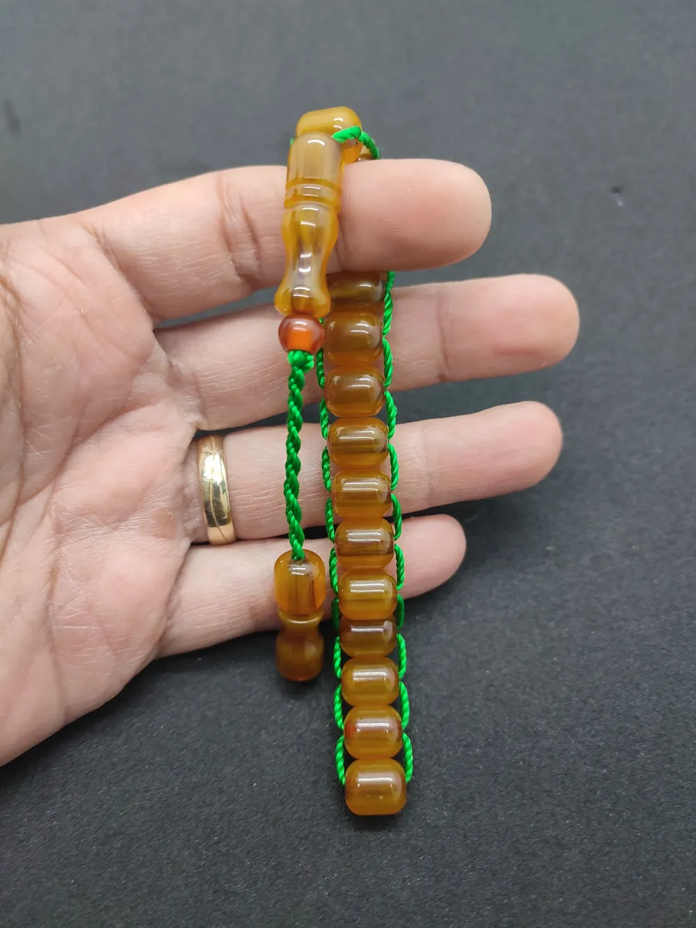 Şevket Alkan Usta Eseri̇ Zaza Model Sıkma Kehri̇bar küçük resim 4