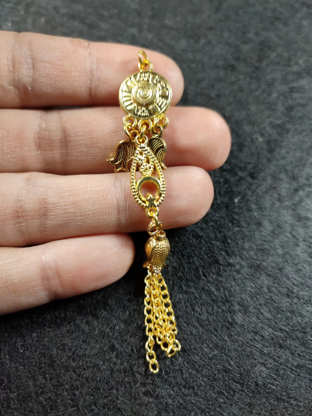 Alman Gümüş Tesbi̇h Püskülü küçük resim 3