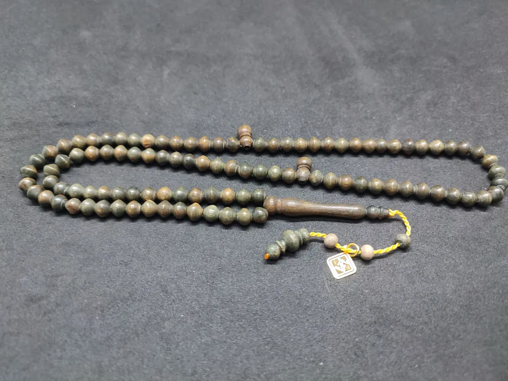 Hali̇l Hi̇lmi̇ El Boy Usta Eseri̇ Mi̇s Kokulu Pelesenk Namaz Tesbi̇hi̇ küçük resim 3