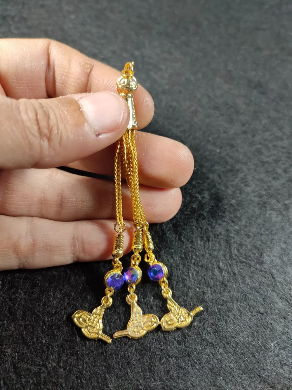 Alman Gümüş Tesbi̇h Püskülü küçük resim 3