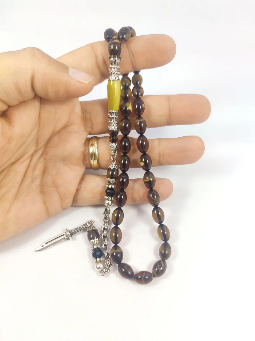 925 Ayar Gümüş Nakkaş Objeden Katali̇n küçük resim 5