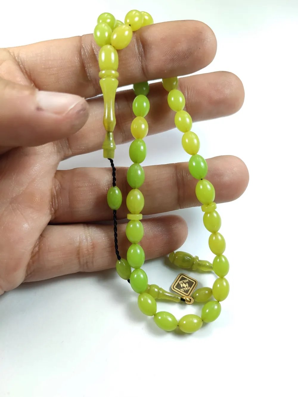 Hali̇l Hi̇lmi̇ Usta İşi̇ İmzalı 06 Deli̇m Bi̇lek Boy Sıkma Kehri̇bar küçük resim 5