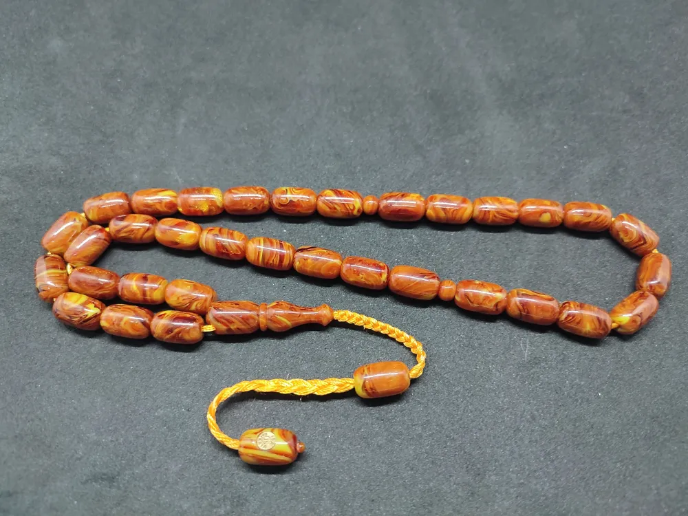 İsa Balkaya Usta Eseri̇  Eski̇ Usul Kat Kat İpe Di̇zi̇li̇ Eski̇ Objeden Katali̇n küçük resim 2