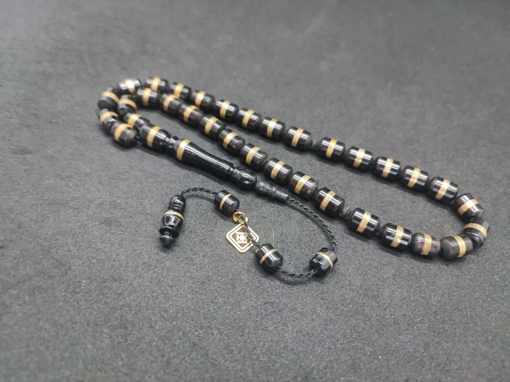 Hakan Kaya Usta Eseri̇ Gümüş Sarmal İnci̇ Si̇yahı Kuka küçük resim 3