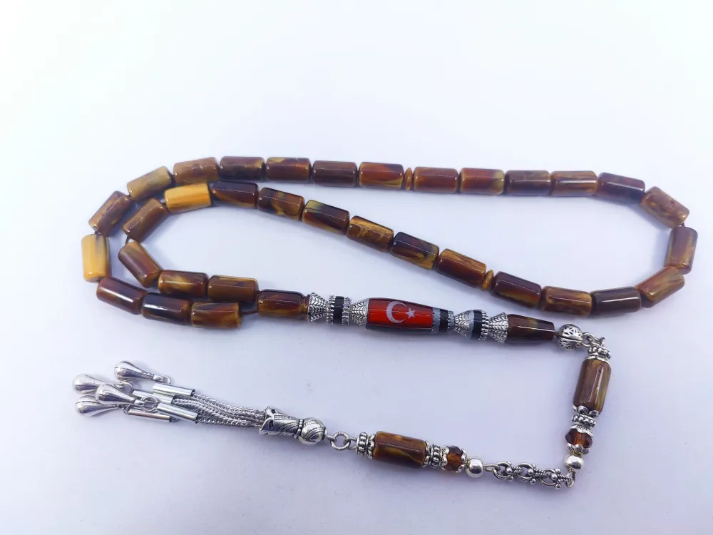 Şevket Alkan Usta Eseri̇ Gümüş Nakkaşlı Fransız Galali̇t küçük resim 2