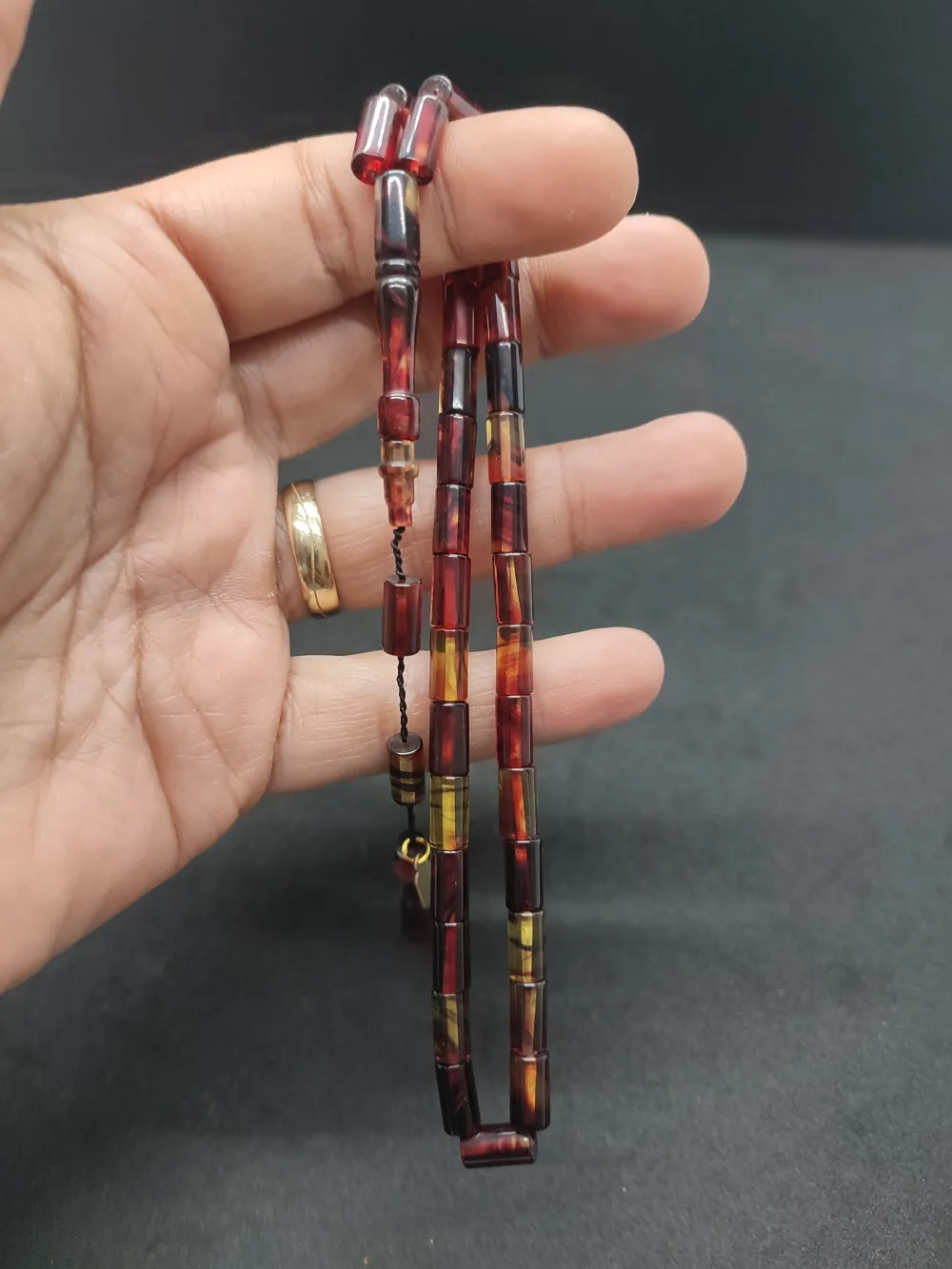 Furkan Gül Usta Eseri̇ Tam El Boy Ok Gi̇bi̇ Bi̇r Ateş-İ Kehri̇bar küçük resim 3