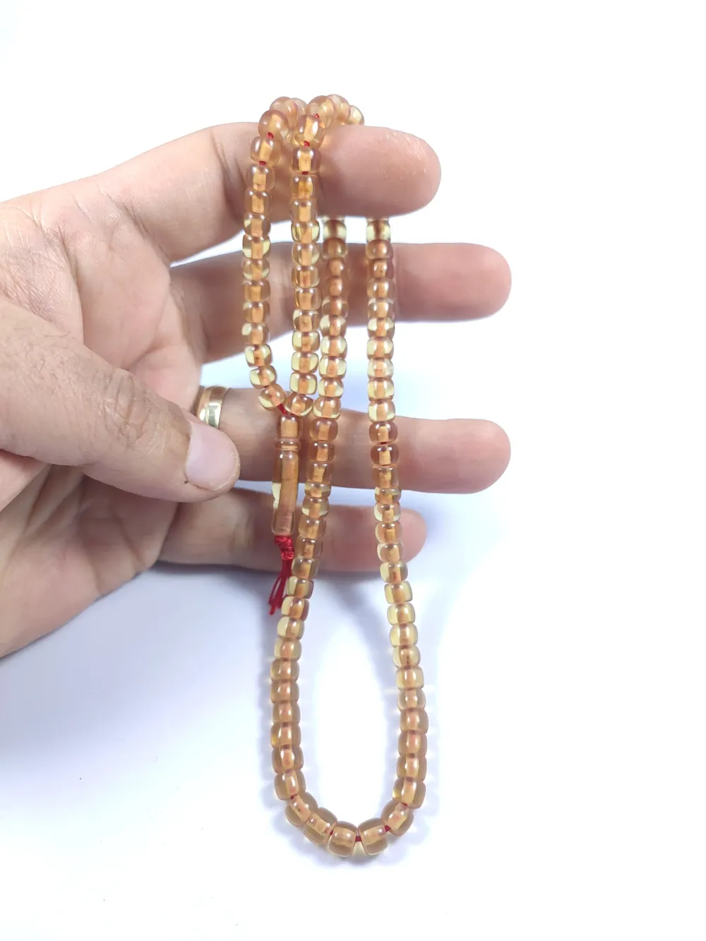 Zenne Boy (Küçük Boy) Eski̇ İran Necef Bağa Namaz Tesbi̇hi̇ küçük resim 4