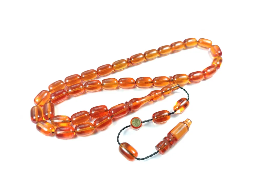 Hayyani̇ Usta İşi̇ İmzalı Mühürlü Zar Kehri̇bar küçük resim 3