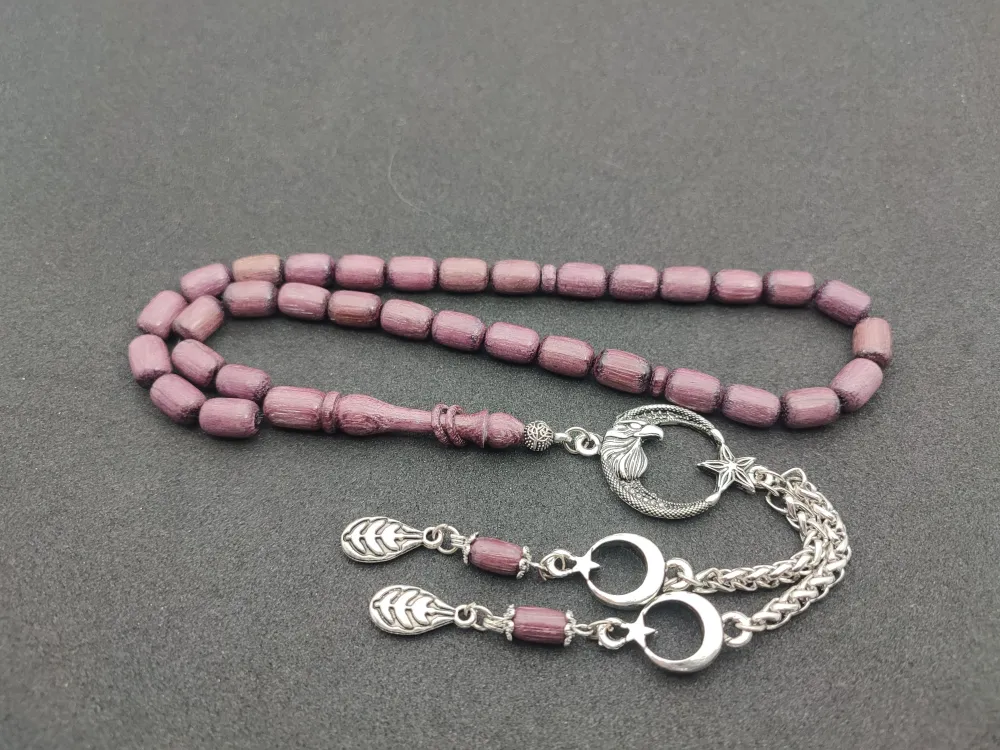 Alman Gümüş Püskül Kombi̇nli̇ Naturel Morgül Ağacı küçük resim 2