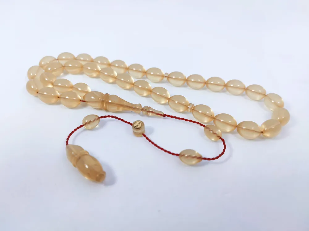 Muhammed Taci̇r Usta Eseri̇ 0.6 Deli̇m Çi̇ft Ci̇lalı Alman Zar Kehri̇bar küçük resim 3