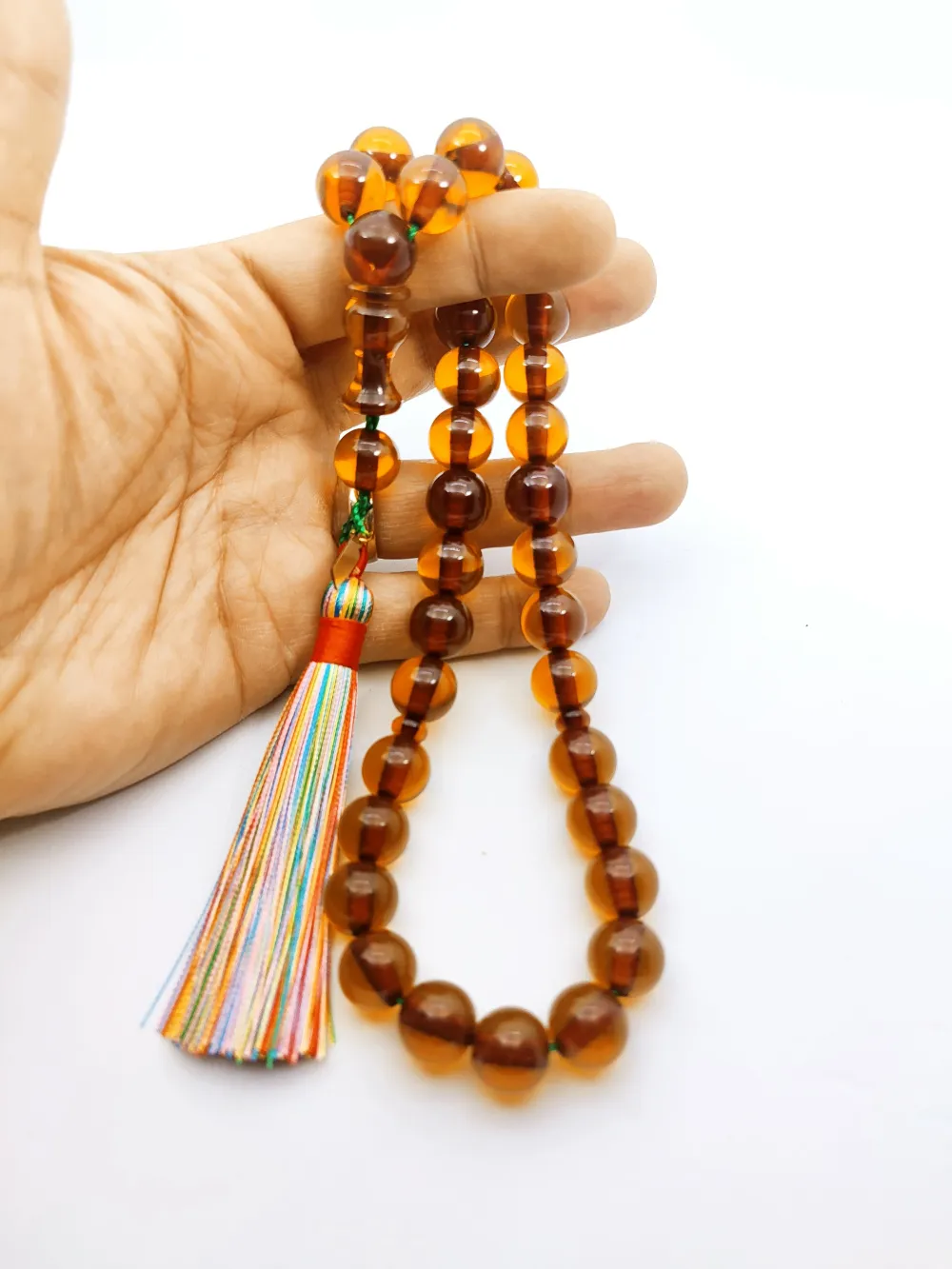 Ebu Zeyn Usta Eseri̇ İmzalı İri̇ Boy 12 Kat İpe Di̇zi̇li̇ Eski̇ Usul Necef küçük resim 4