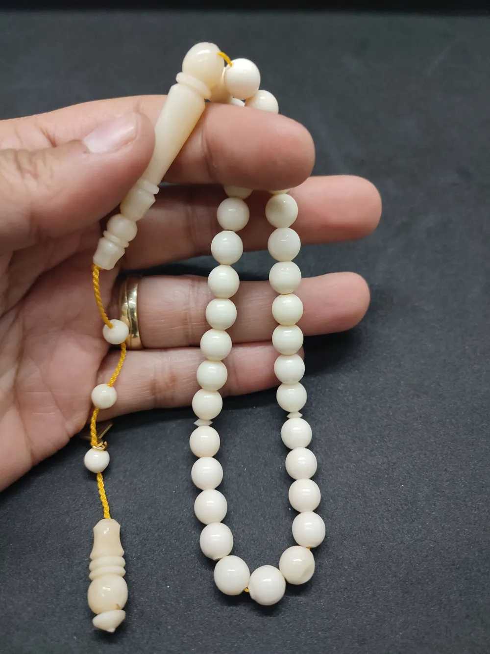 İskeçeli̇ Cemi̇l Usta Eseri̇ Sülün İmame Naturel Bali̇na Kemi̇ği̇ küçük resim 5