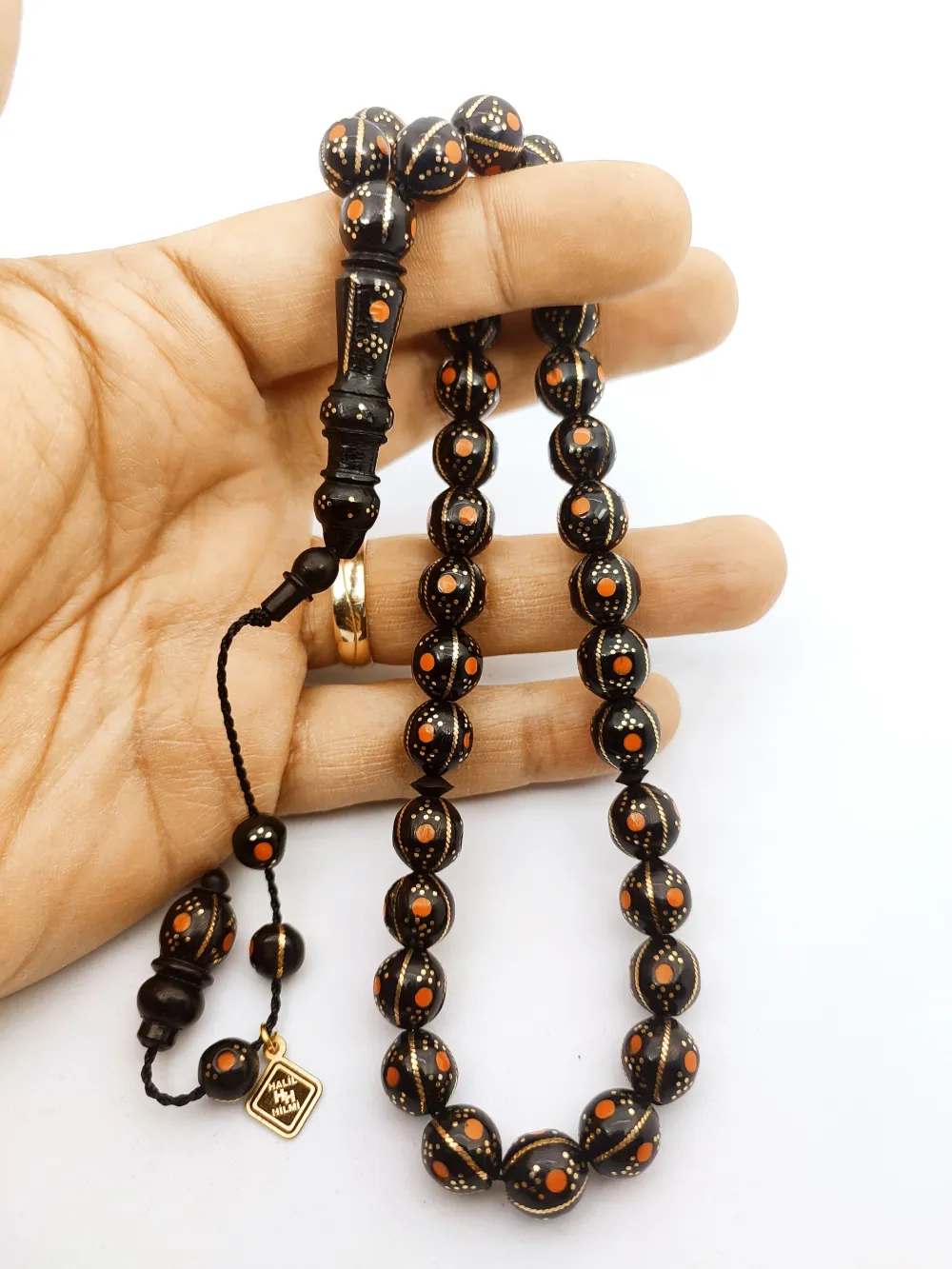 Hali̇l Hi̇lmi̇ Usta Eseri̇ 4 Lü Yarma Model Mi̇neli̇ Çakımlı Kuka küçük resim 4