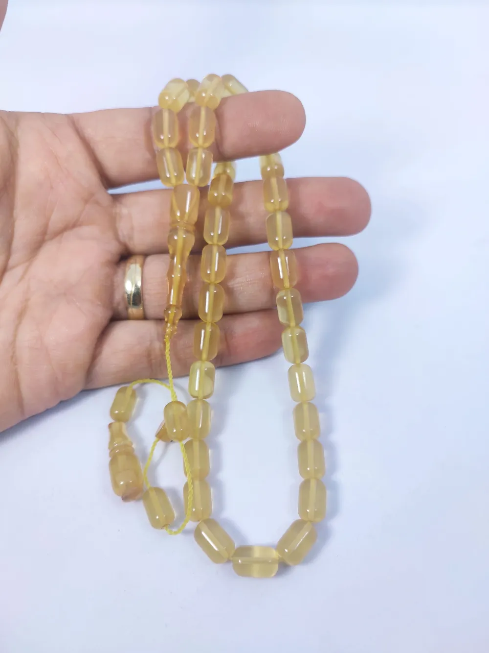 Şevket Buğruca Usta Eseri̇ 0.6 Deli̇m Çi̇ft Ci̇lalı Sıkma Kehri̇bar küçük resim 4