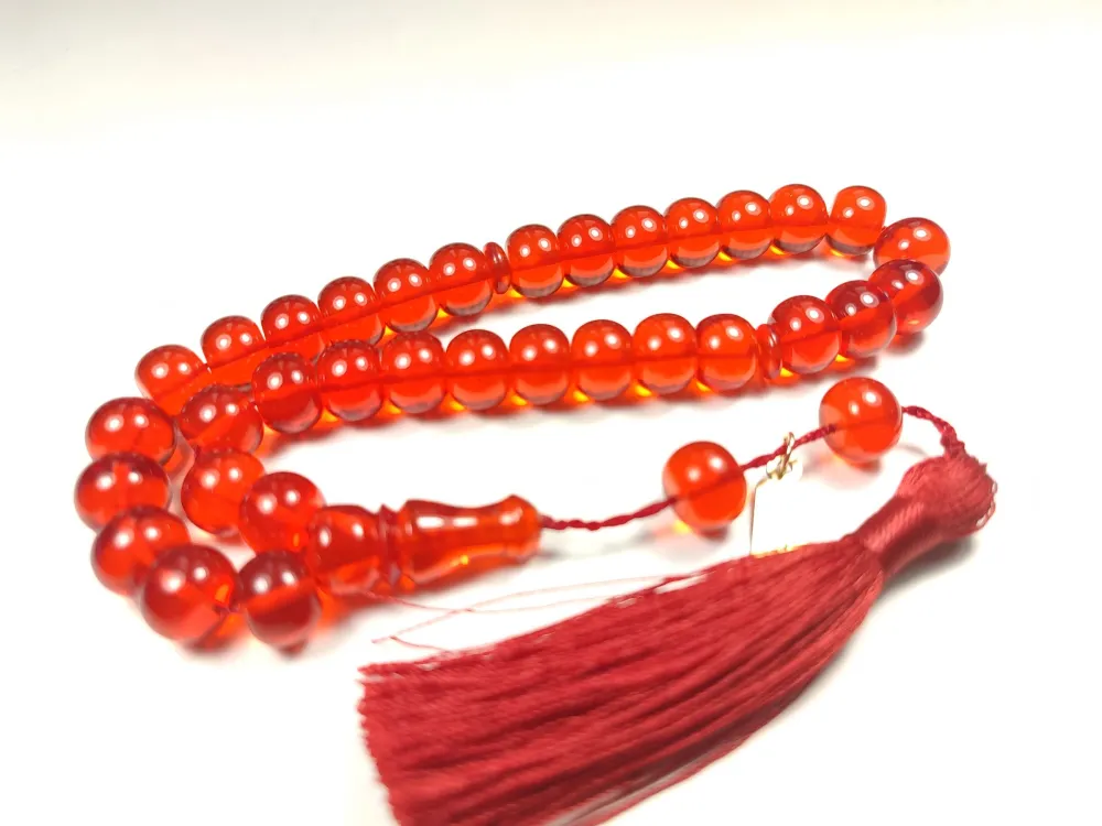 Ebu Zeyn Usta İşi̇ İmzalı Mühürlü Ateş Kehri̇bar