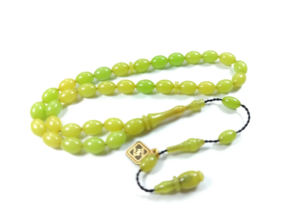 Hali̇l Hi̇lmi̇ Usta İşi̇ İmzalı 06 Deli̇m Bi̇lek Boy Sıkma Kehri̇bar küçük resim 2