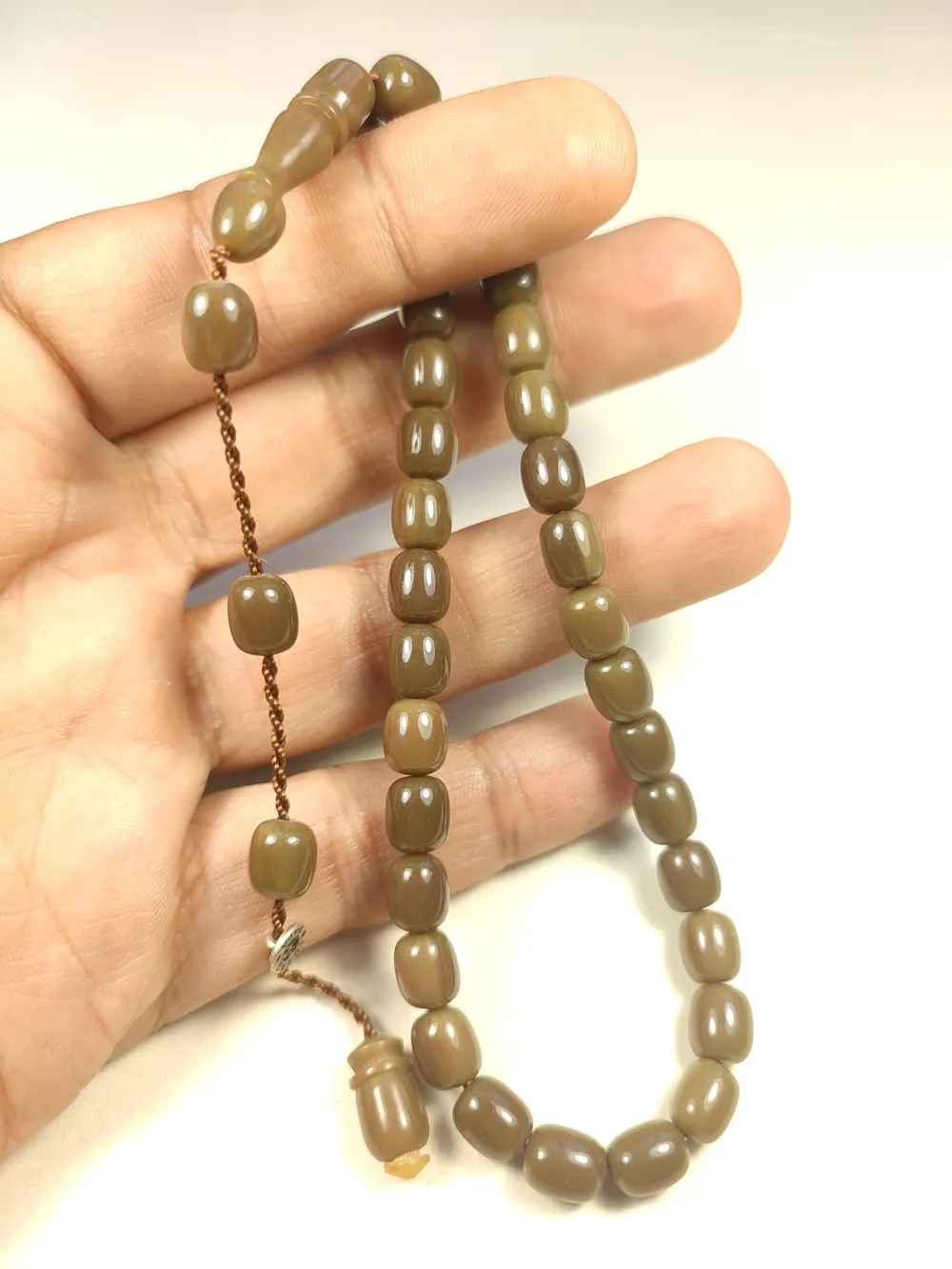 Şükrü Baba Usta İşi̇ İmzalı Mühürlü Bi̇lek Boy Kanayan Bağa küçük resim 4