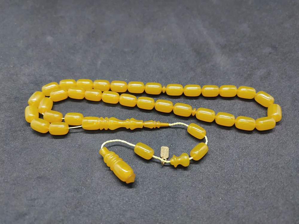 Mehmet Mercan Usta Eseri̇ Çi̇ft Kat Ci̇lalı Alman Sıkma Kehri̇bar küçük resim 3