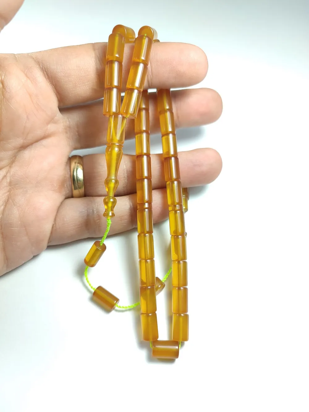 Mesut Elma Usta İşi̇ İmzalı Mühürlü Zar Kehri̇bar küçük resim 5