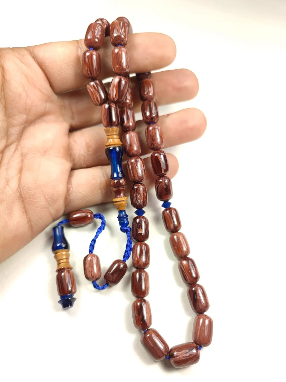 Emi̇ne Reşvani̇ Usta Eseri̇ İmame Hi̇tame Kuka Eski̇ Katali̇n Kombi̇nli̇ Sıkma Kehri̇bar  küçük resim 4