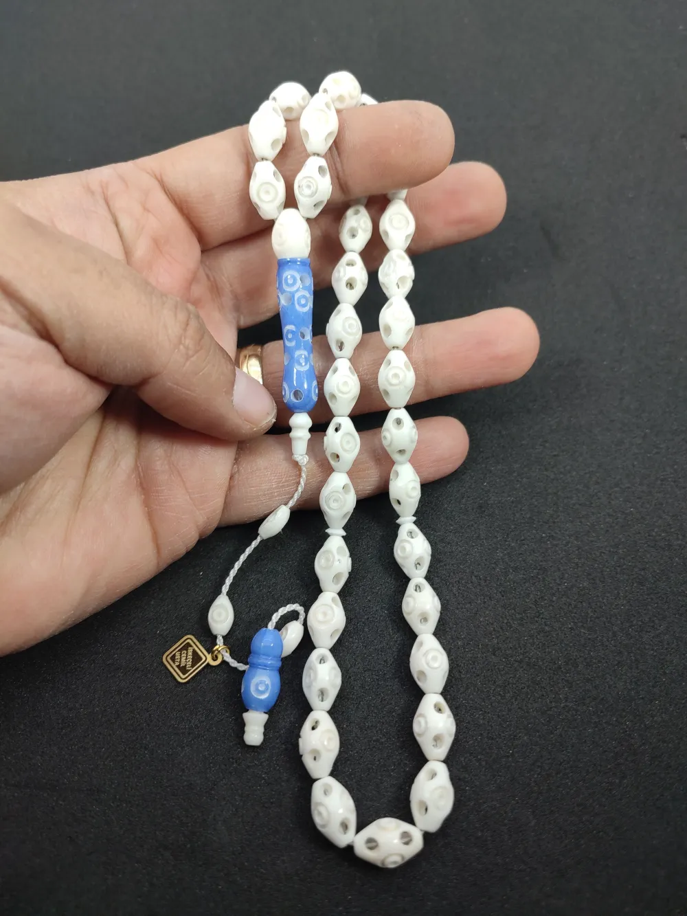 Başka Yerde Yok!!! İskeçeli̇ Cemi̇l Usta Eseri̇ Full Kalem Oyma  Deve Kemi̇ği̇ küçük resim 5