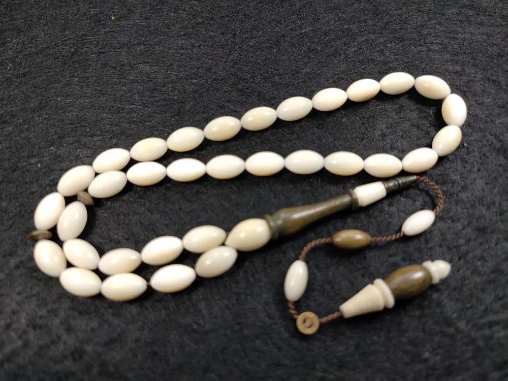 Mehmet Erbabacan Usta İşi̇ İmzalı Mühürlü Pelesenk Ağacı Kombi̇nli̇ Narçıl