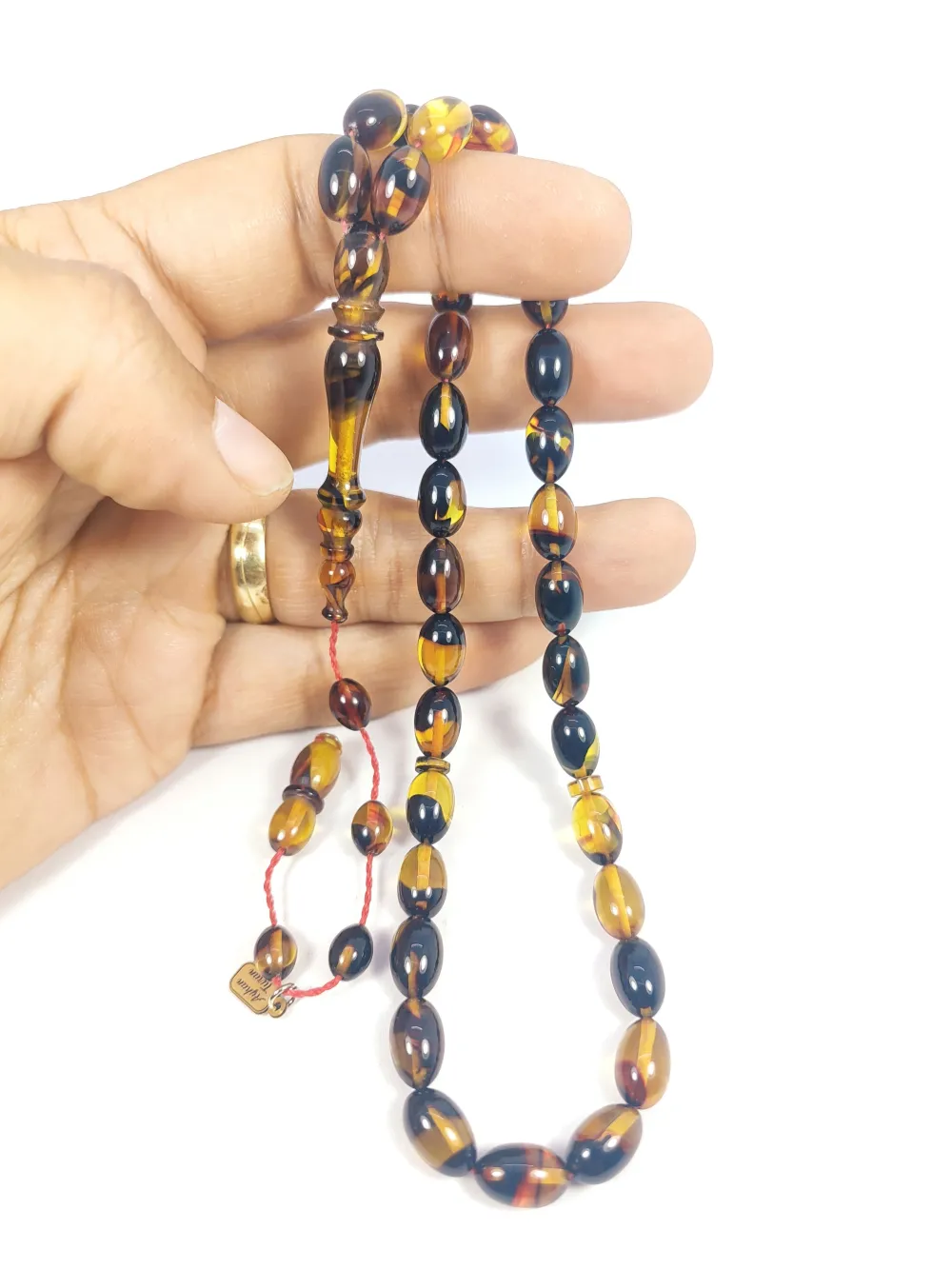 Ayhan Turan Usta Eseri̇ 0.6 Deli̇m Boru Objeden Sıkma Kehri̇bar küçük resim 4