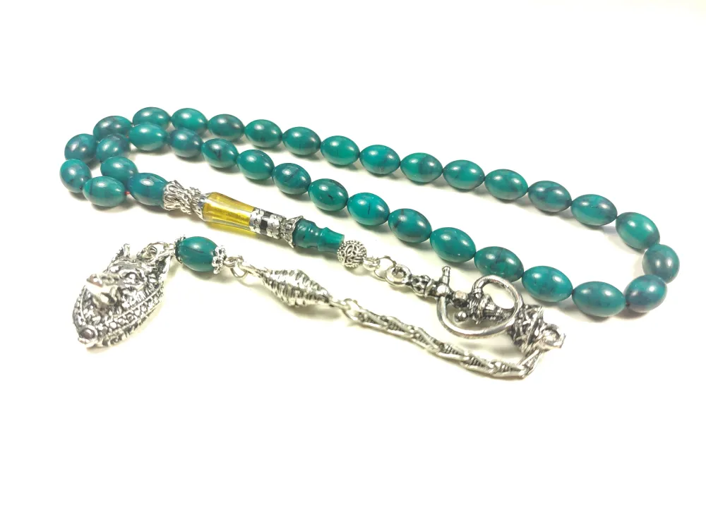 925 Ayar Gümüş Nakkaş İp Yolu Eski̇tme Multi̇ Color Sıkma Kehri̇bar