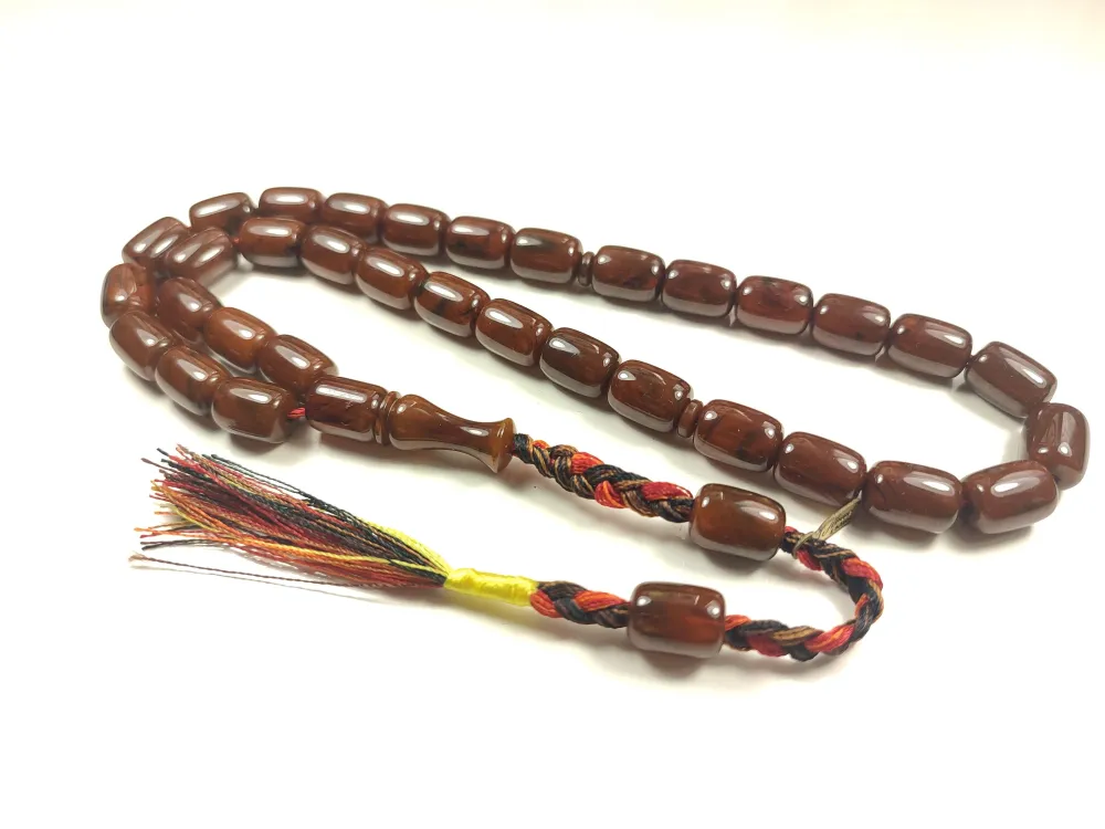 Ahmet Emi̇n Usta Eseri̇ Eski̇ Usul Kat Kat İpe Di̇zi̇lmi̇ş Kuru Torna Objeden Katali̇n küçük resim 3