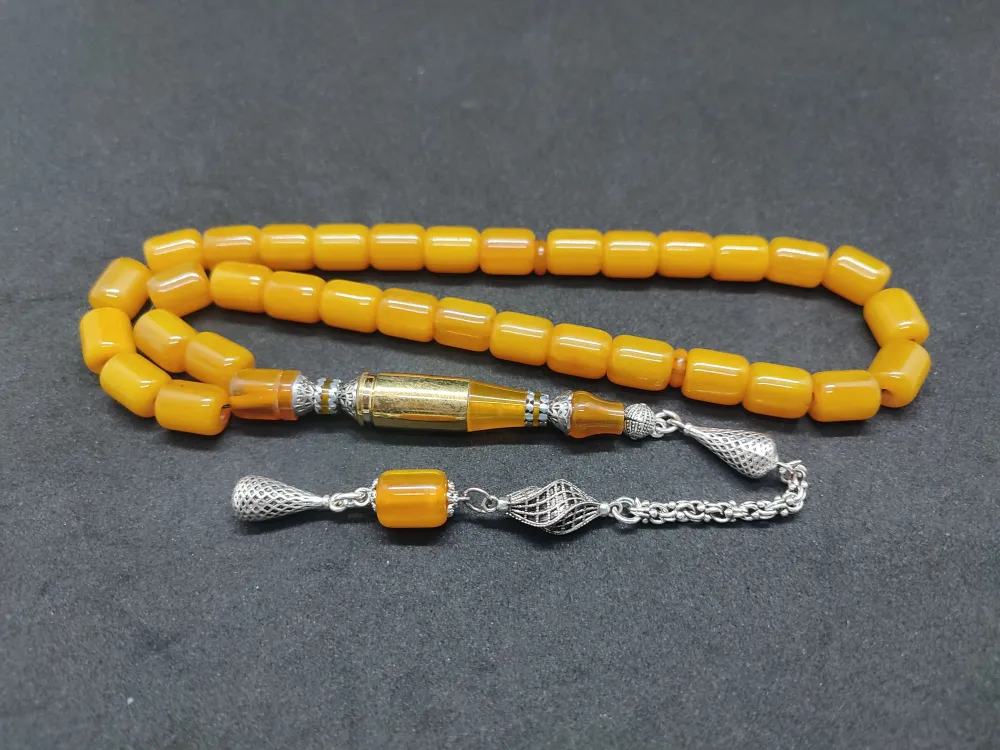 İmame Mermi̇ Kovanı Ve 925 Ayar Gümüş Nakkaş Kombi̇nli̇ Alman Faturan küçük resim 3