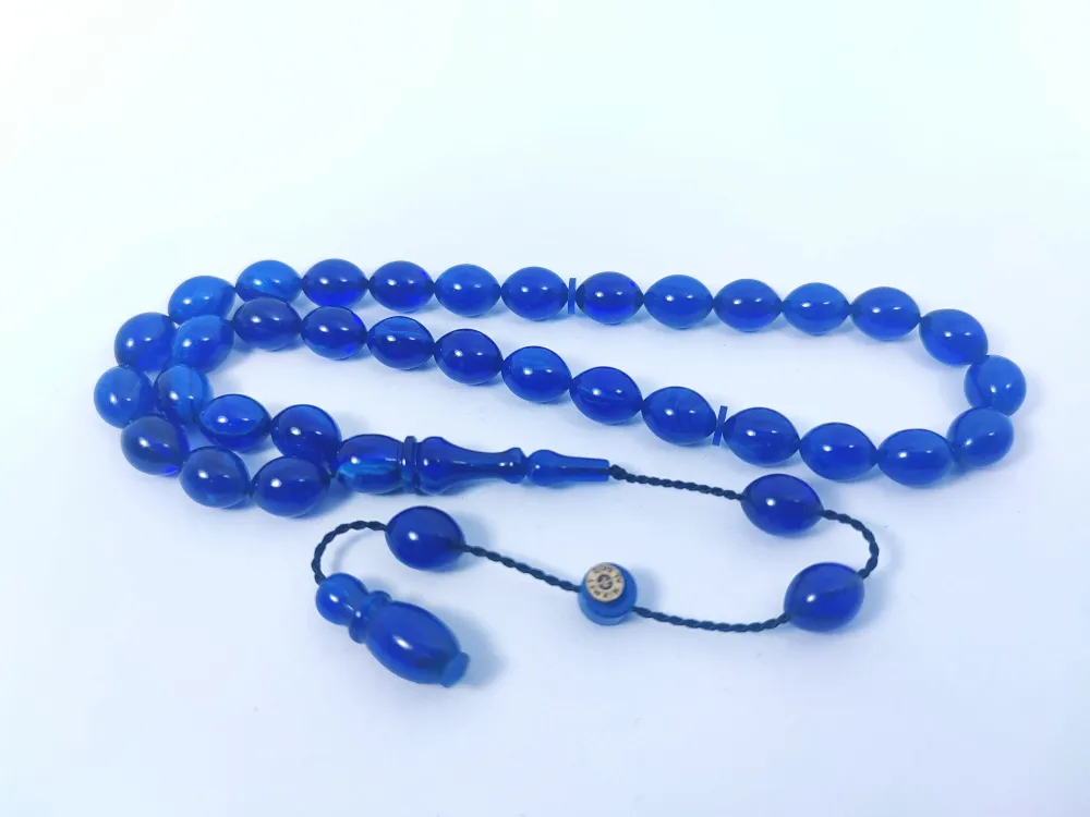 Hi̇kmet Al Sai̇d Usta Eseri̇ 0.6 Deli̇m Çi̇ft Ci̇lalı Sıkma Kehri̇bar küçük resim 2