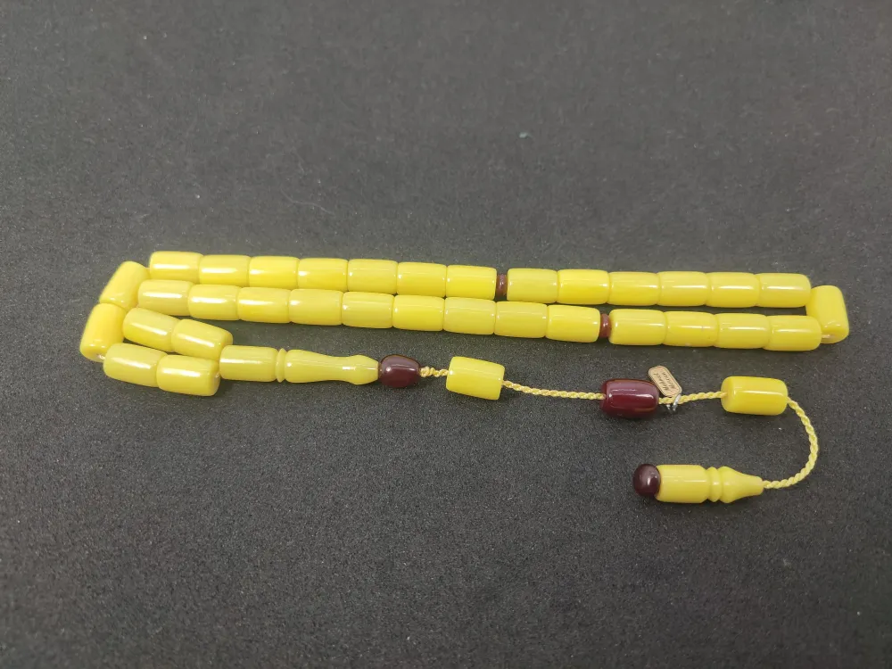 Mehmet Mercan Usta Eseri̇ Traşlı Sıkma Kehri̇bar küçük resim 2