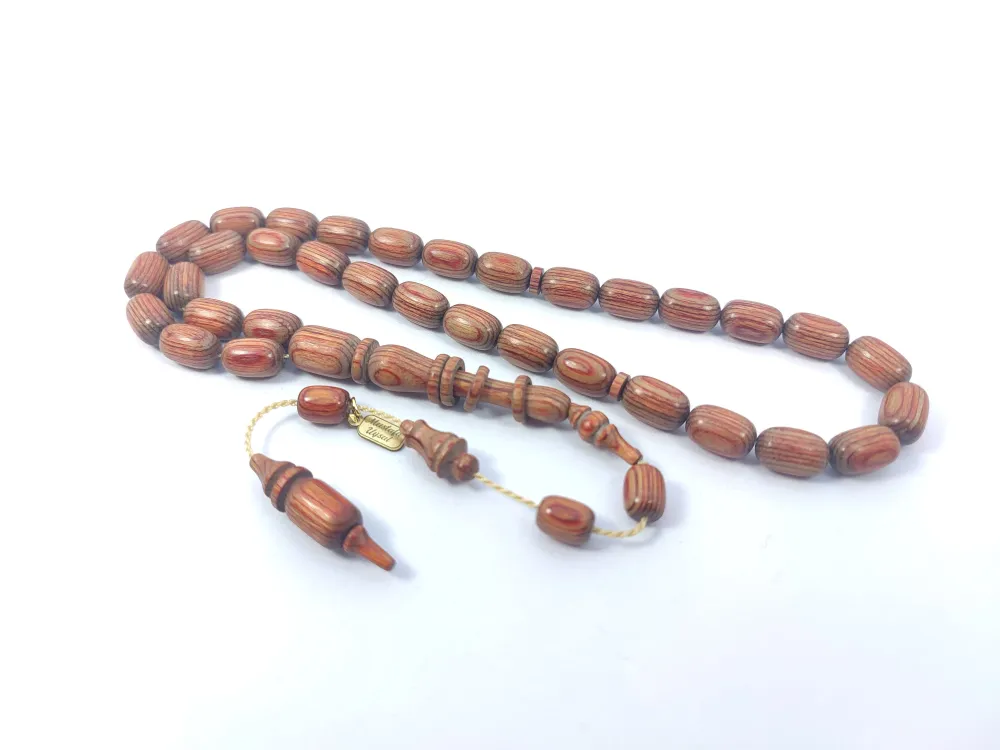 Hali̇l Hi̇lmi̇ Usta İşi̇ İmzalı Halkalı Nadi̇r Tür Nadi̇r Renk Doğal Kafur Ağacı küçük resim 3