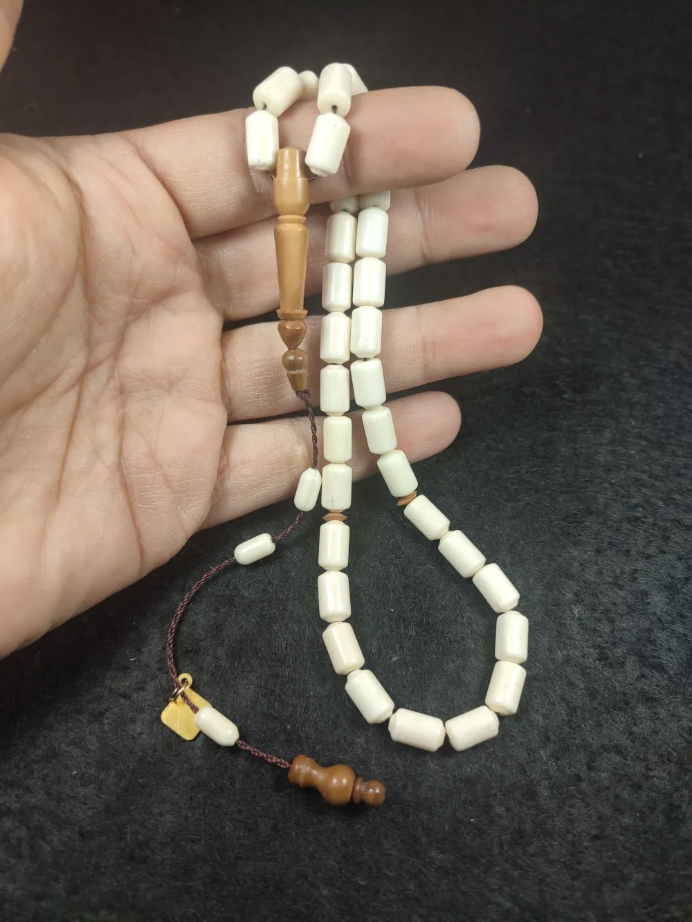 İskeçeli̇ Cemi̇l Usta İmzalı Kuka Kemi̇ği̇ Kombi̇nli̇ Bali̇na Kemi̇ği̇ küçük resim 5