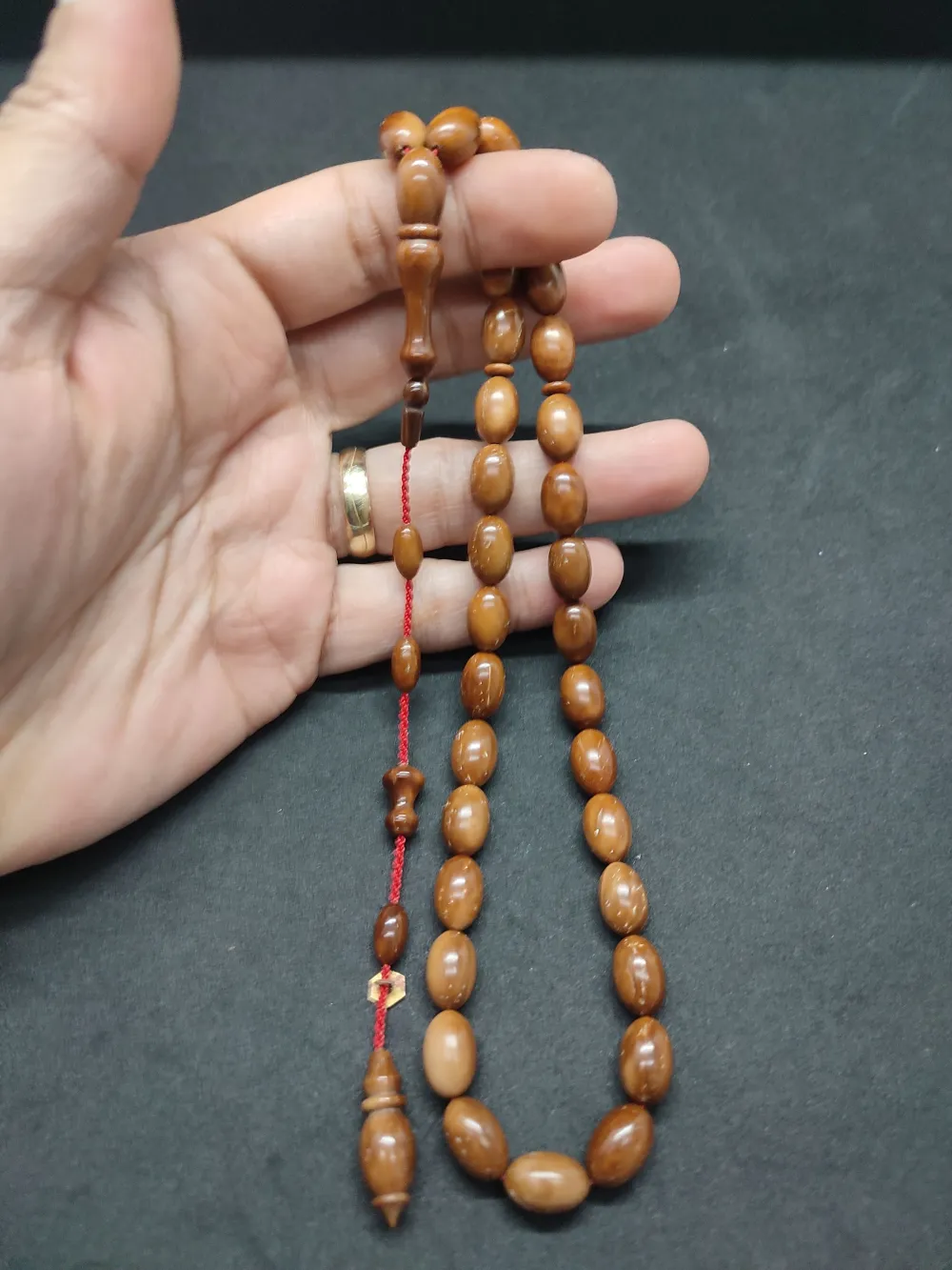 Efsane Usta Muhammed Gazyağcı Eseri̇ 0.7 Mm Deli̇m Eski̇ Naturel Kuka küçük resim 4