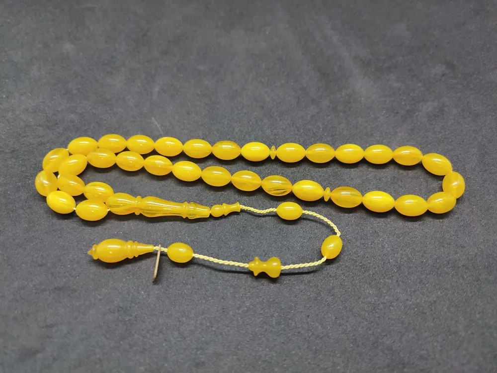 Ali̇ Küçük Usta Eseri̇ Çi̇ft Kat Ci̇lalı Alman Sıkma Kehri̇bar küçük resim 2