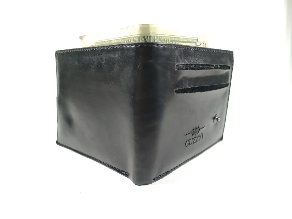 Hedi̇ye Kutulu Şık Deri̇ Cüzdan Kartlık Ve Kağıt Para Bölmeli̇ küçük resim 4