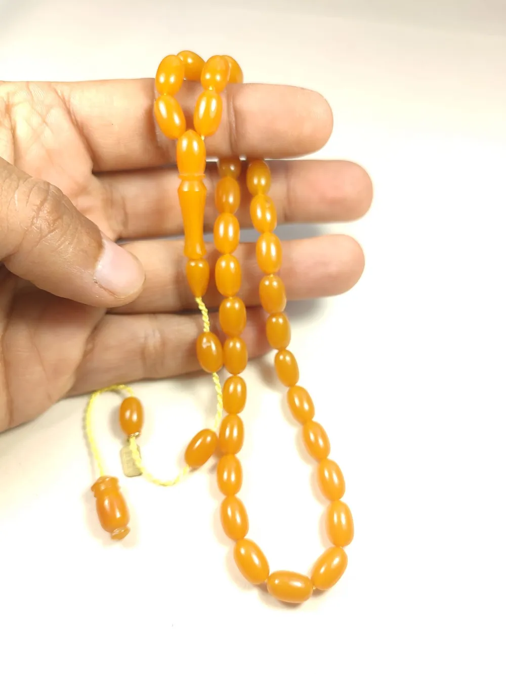 Mesut Elma Usta Eseri̇ İmzalı Kondüsyon Hari̇kası Sıkma Kehri̇bar küçük resim 4