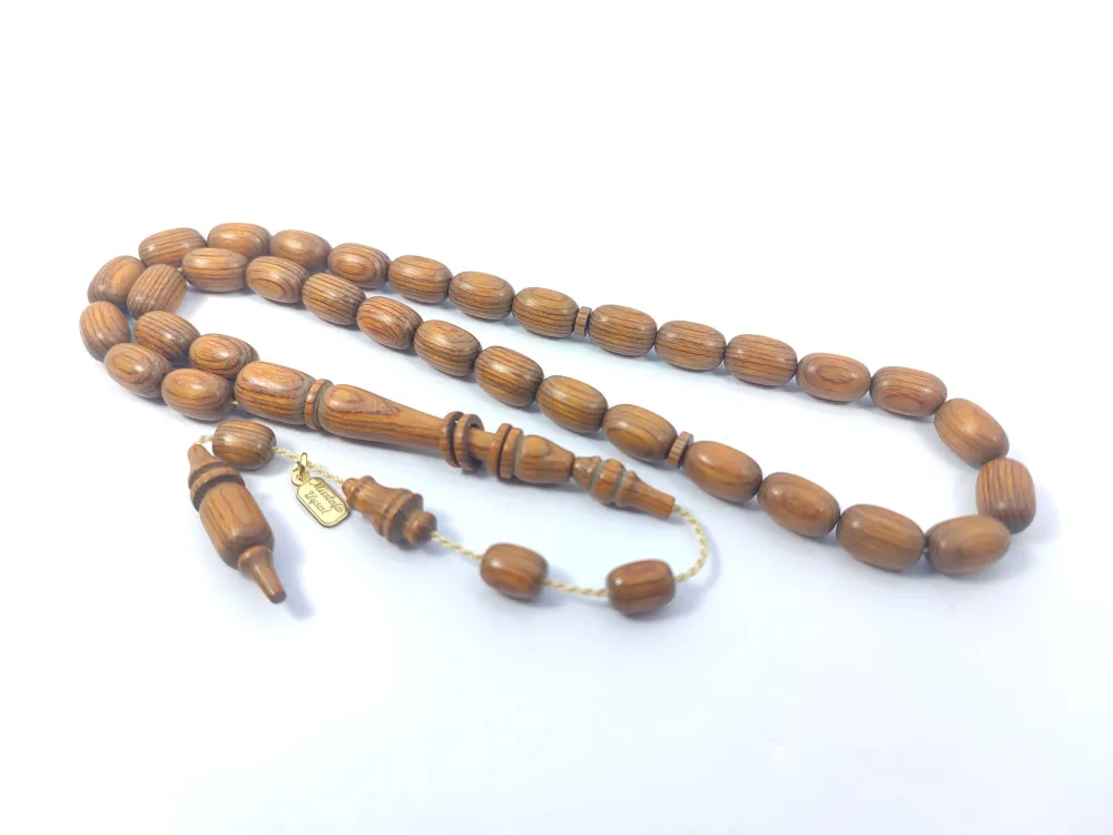 Hali̇l Hi̇lmi̇ Usta İşi̇ İmzalı Halkalı Nadi̇r Tür Nadi̇r Renk Doğal Kafur Ağacı küçük resim 2