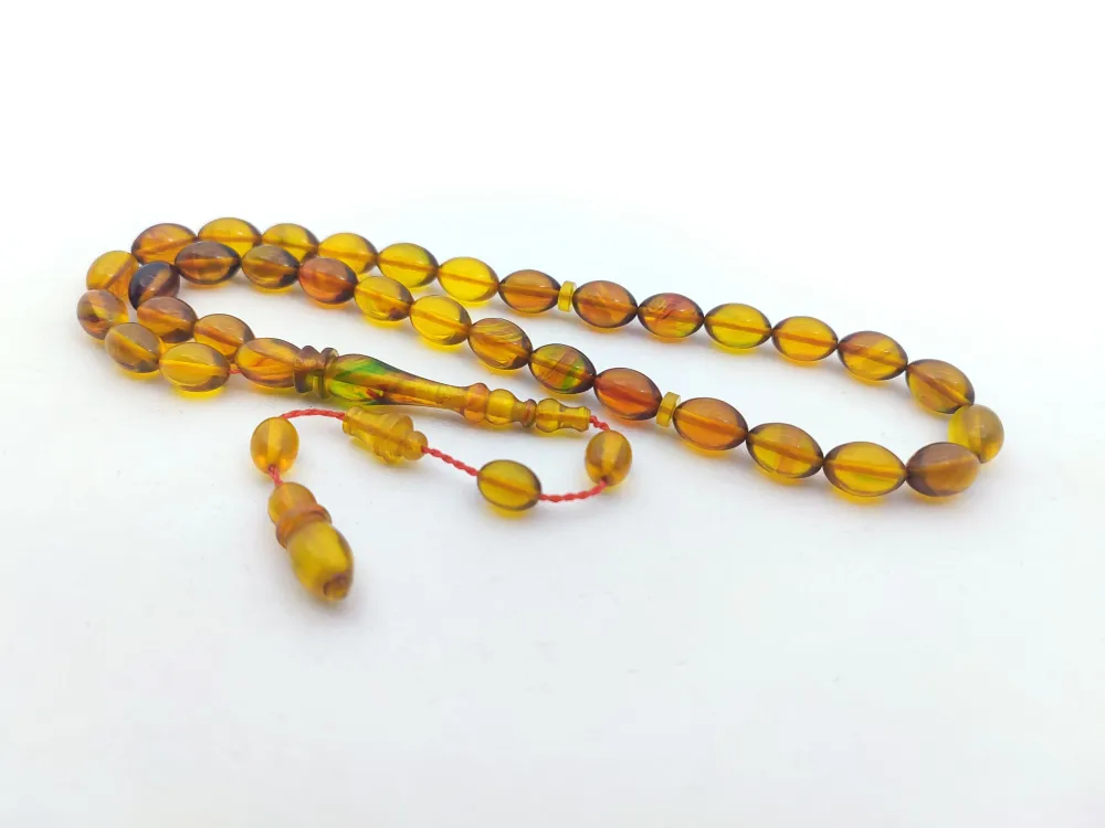 Ahmet Eryılmaz Usta Eseri̇ 0.6 Deli̇m Çi̇ft Ci̇lalı Ateş-İ Kehri̇bar küçük resim 2