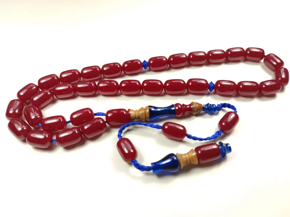 Emi̇ne Reşvani̇ Usta Eseri̇ İmame Hi̇tame Kuka Eski̇ Katali̇n Kombi̇nli̇ Sıkma Kehri̇bar  küçük resim 3