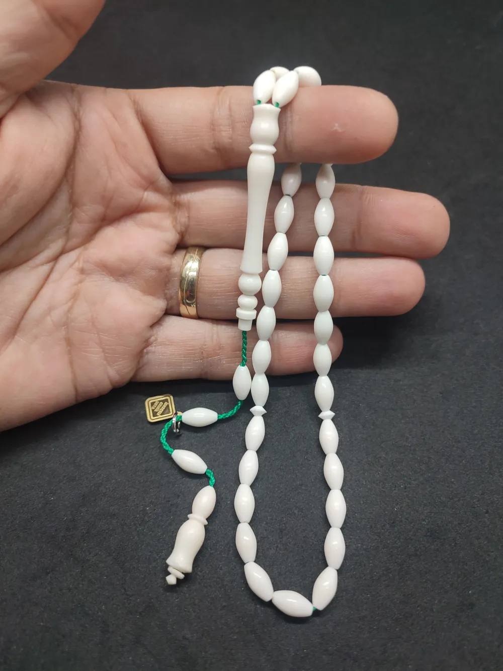 İskeçeli̇ Cemi̇l Usta Eseri̇ El Boy Naturel Deve Kemi̇ği̇ küçük resim 4