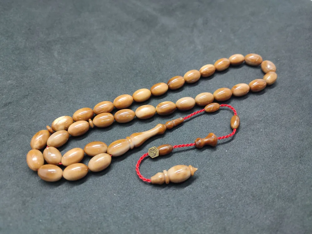 Efsane Usta Muhammed Gazyağcı Eseri̇ 0.7 Mm Deli̇m Eski̇ Naturel Kuka küçük resim 2