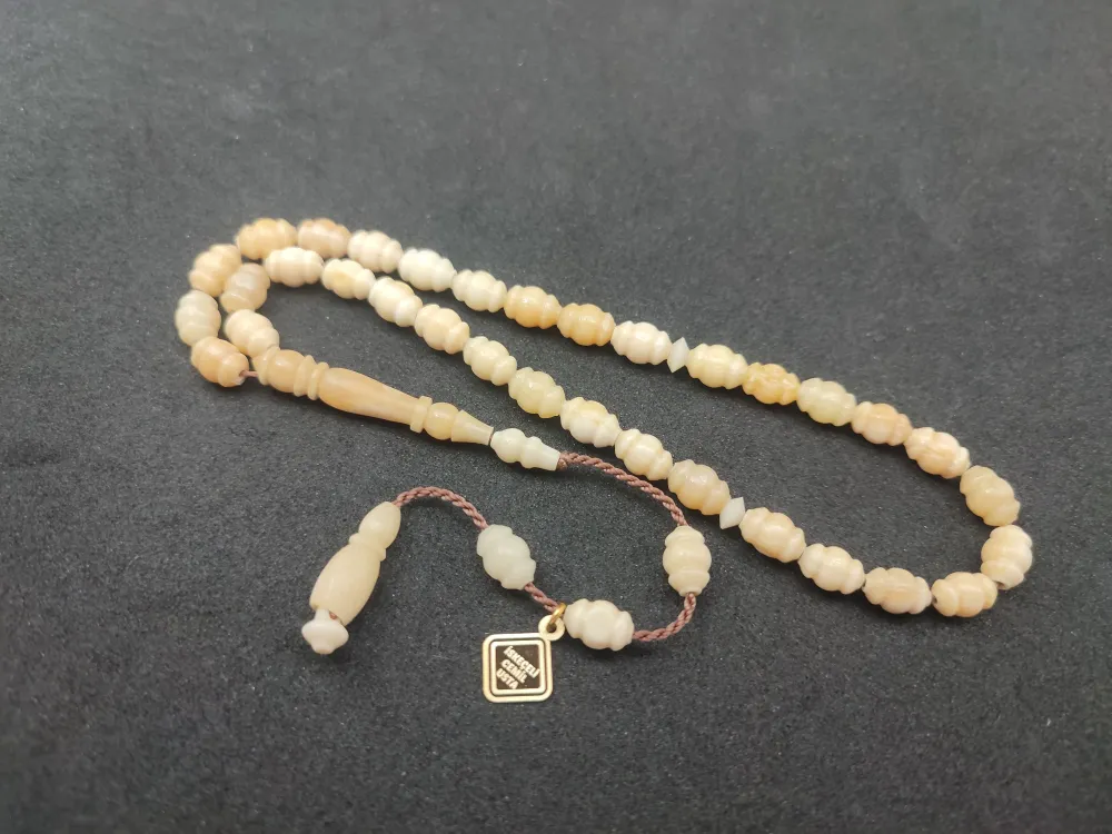 Başka Yerde Yok!!!İskeçeli̇ Cemi̇l Usta Eseri̇ Kalemkar İşçi̇li̇kli̇ Zürafa Kemi̇ği̇ küçük resim 3