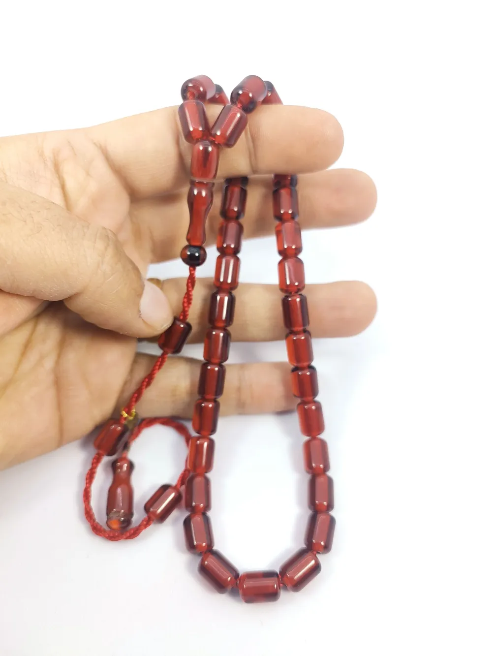 Hayyani̇ Usta Eseri̇ İmzalı Mühürlü Dönem Osmanlısı Ateş-İ Kehri̇bar küçük resim 4