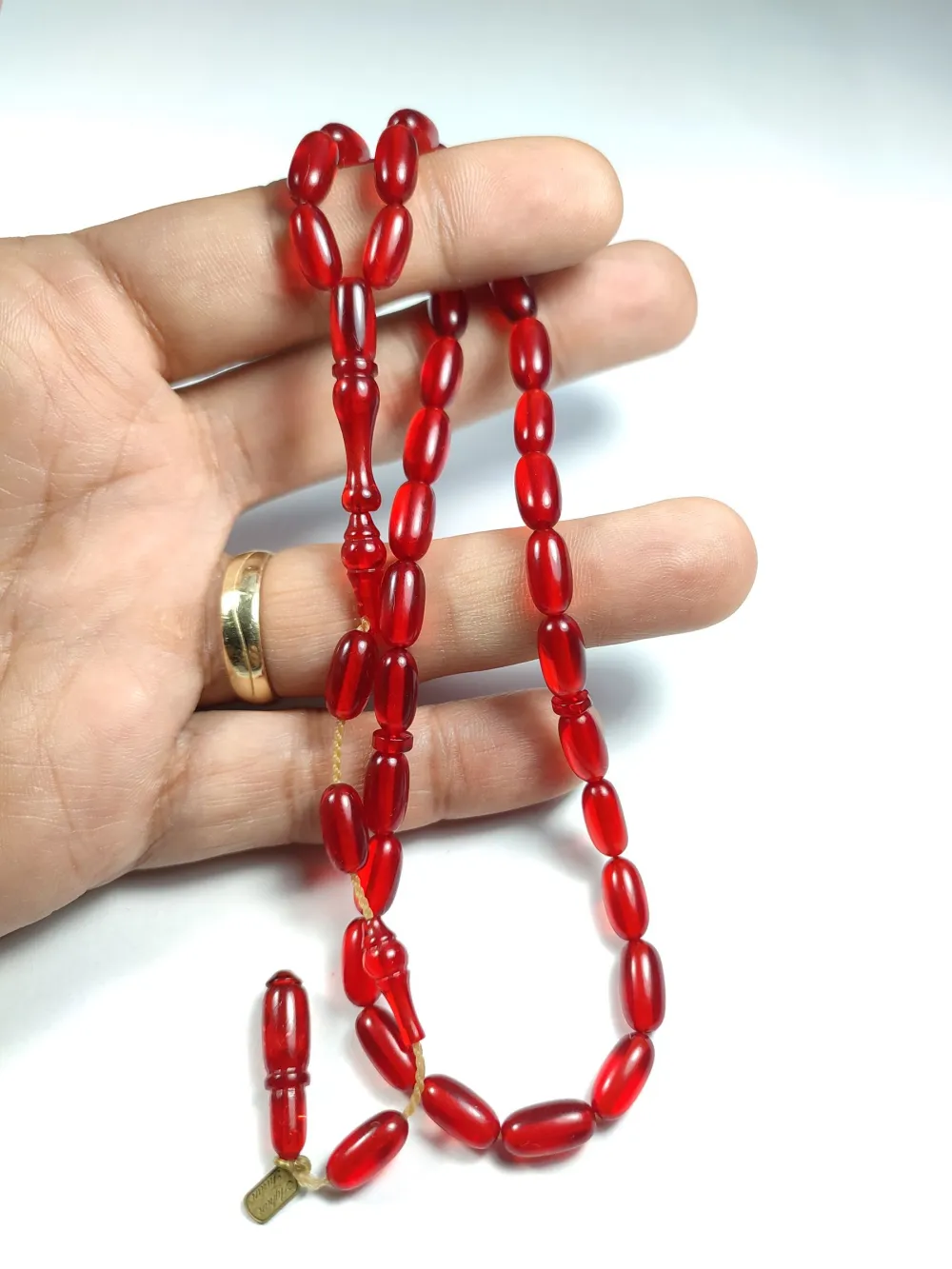 Ayhan Turan Usta İşi̇ İmzalı 0.6 Mi̇li̇m Şeffaf Deli̇m Alman Zar küçük resim 5