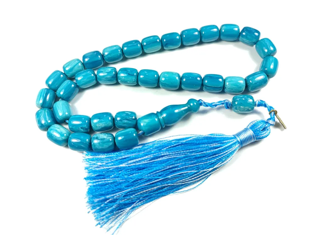 Ebu Zeyn Usta İşi̇ İmzalı Mühürlü Sıkma Kehri̇bar