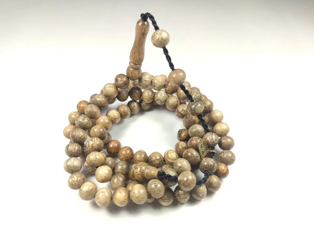 Hali̇l Hi̇lmi̇ Usta İşi̇ İmzalı Sakızlık Ağacı Namaz Tesbi̇hi̇