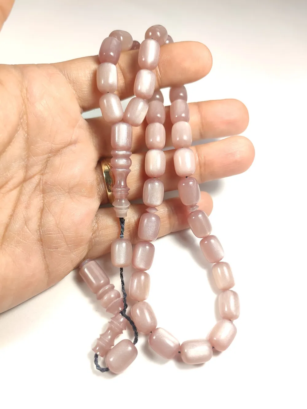 Emi̇na Ri̇şvani̇ Usta İşi̇ İmzalı Multi̇ Color  Sıkma Kehri̇bar küçük resim 4