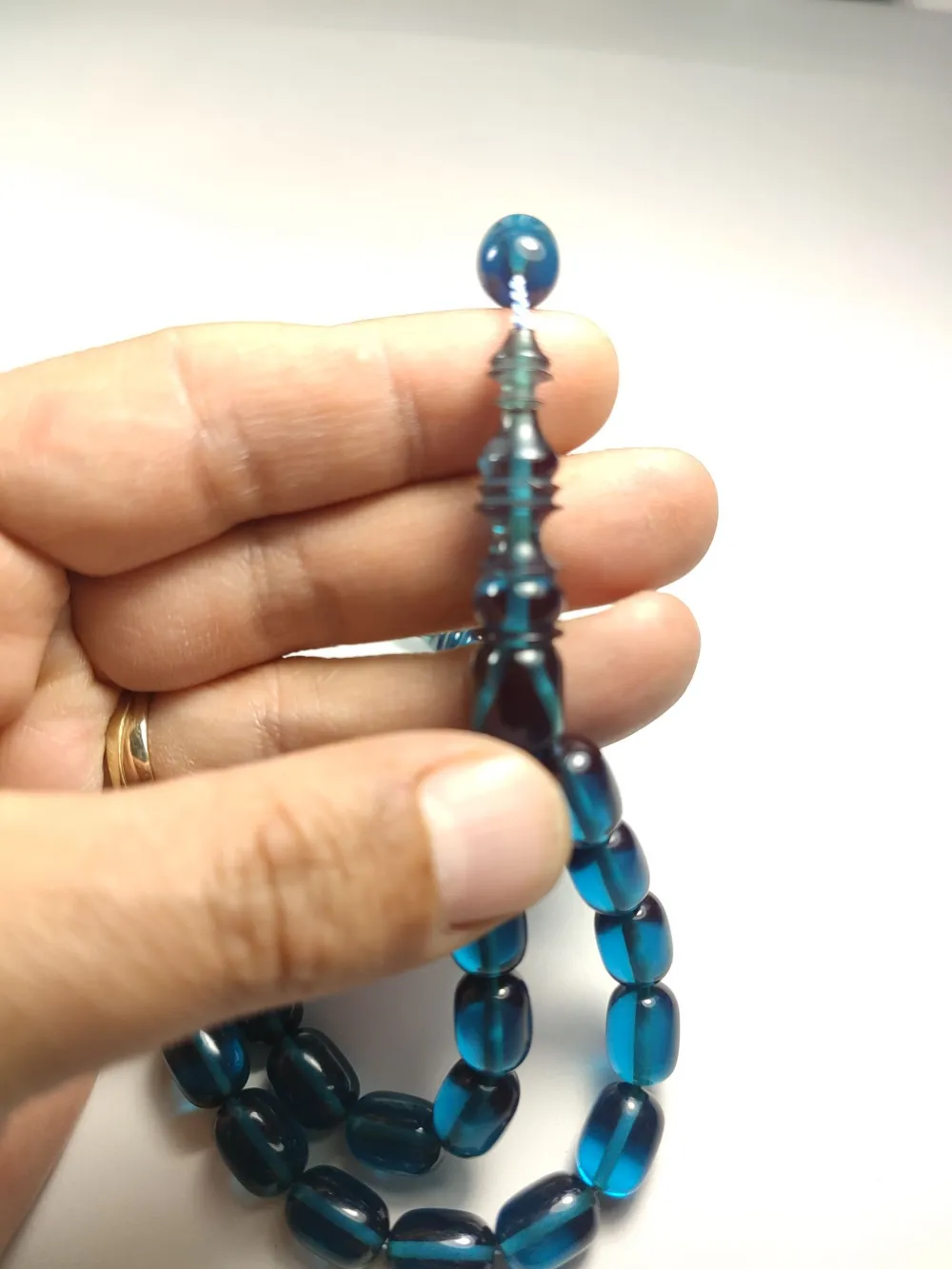 Furkan Gül Usta İşi̇ İmzalı Mühürlü Kalem Oyma Alman Zar Kehri̇bar